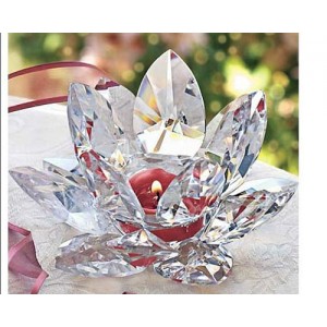 CRYSTAL CANDLE HOLDER-IGT-CH0019
